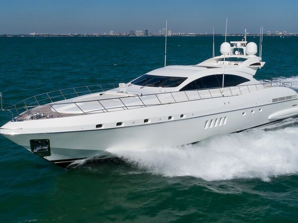92' Mangusta includes Jetski and Seabobs